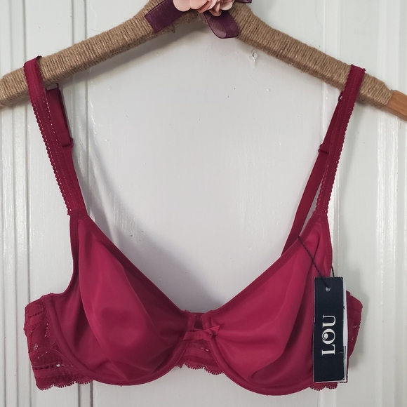 Lou-paris Grenat Bra - Picture 1 of 5